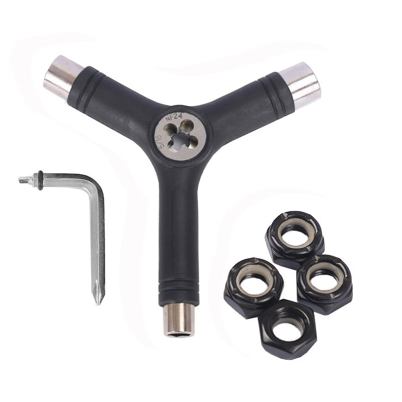 Y TYPE BLACK + 4 SIDE NUT